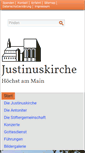 Mobile Screenshot of justinuskirche.de
